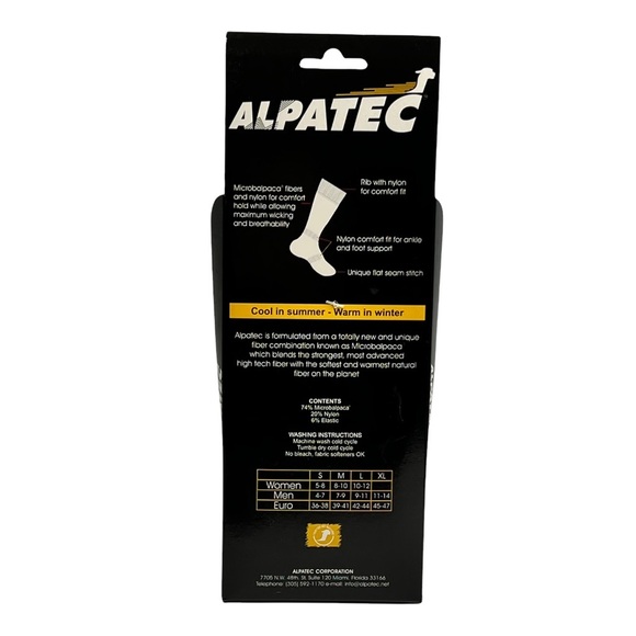 ALPATEC Unisex Sport Socks 3-Pack M - Picture 6 of 7